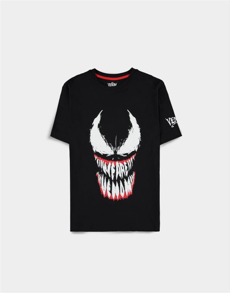 Marvel - Venom Men's Short Sleeved T-shirt Black