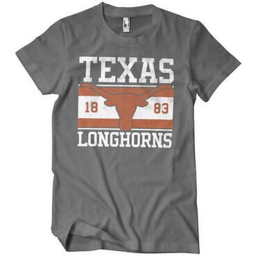 University of Texas Texas Longhorns Flag T-Shirt Darkgrey