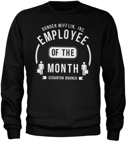 The Office Dunder Mifflin Employee Of The Month Sweatshirt Black