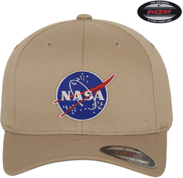 NASA Insignia Flexfit Cap Khaki