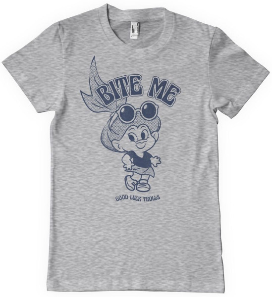 Good Luck Trolls T-Shirt Bite Me T-Shirt UV-1-GLT003-H94-15