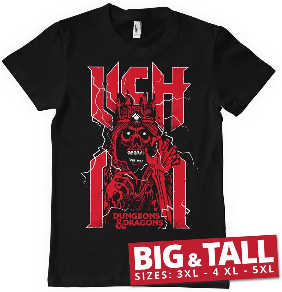 Dungeons & Dragons D&D Lich King Epic Big & Tall T-Shirt - Herren / Unisex