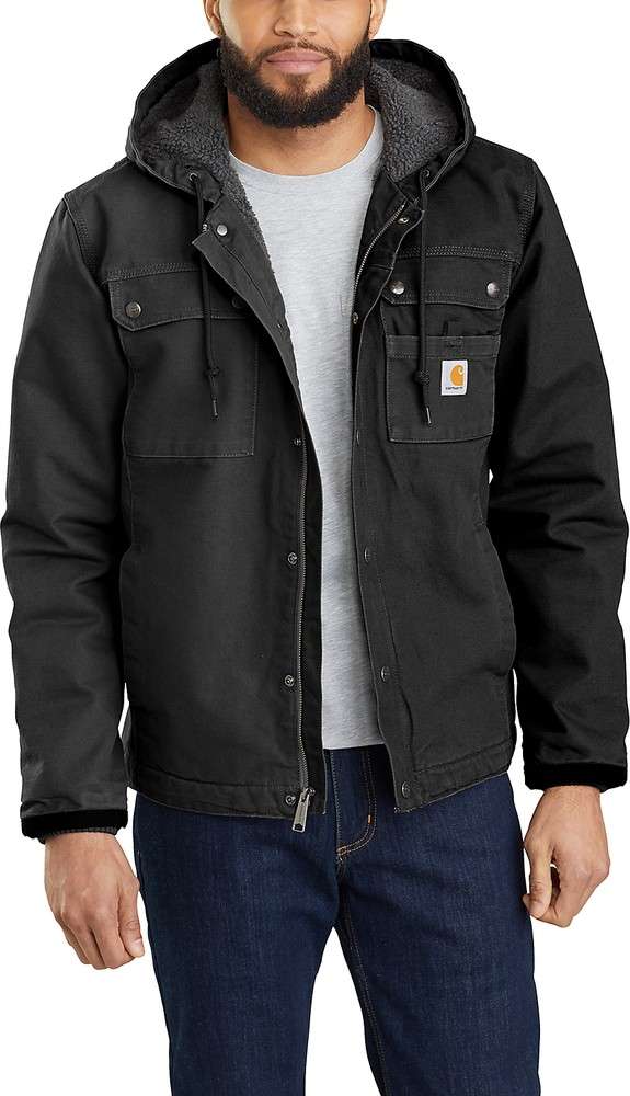Carhartt Herren Jacke Bartlett Jacket Black Jackets Coats