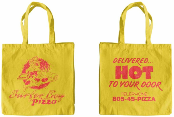 Stranger Things - Surfer Boy Pizza (Unisex Tote Bag) Tasche