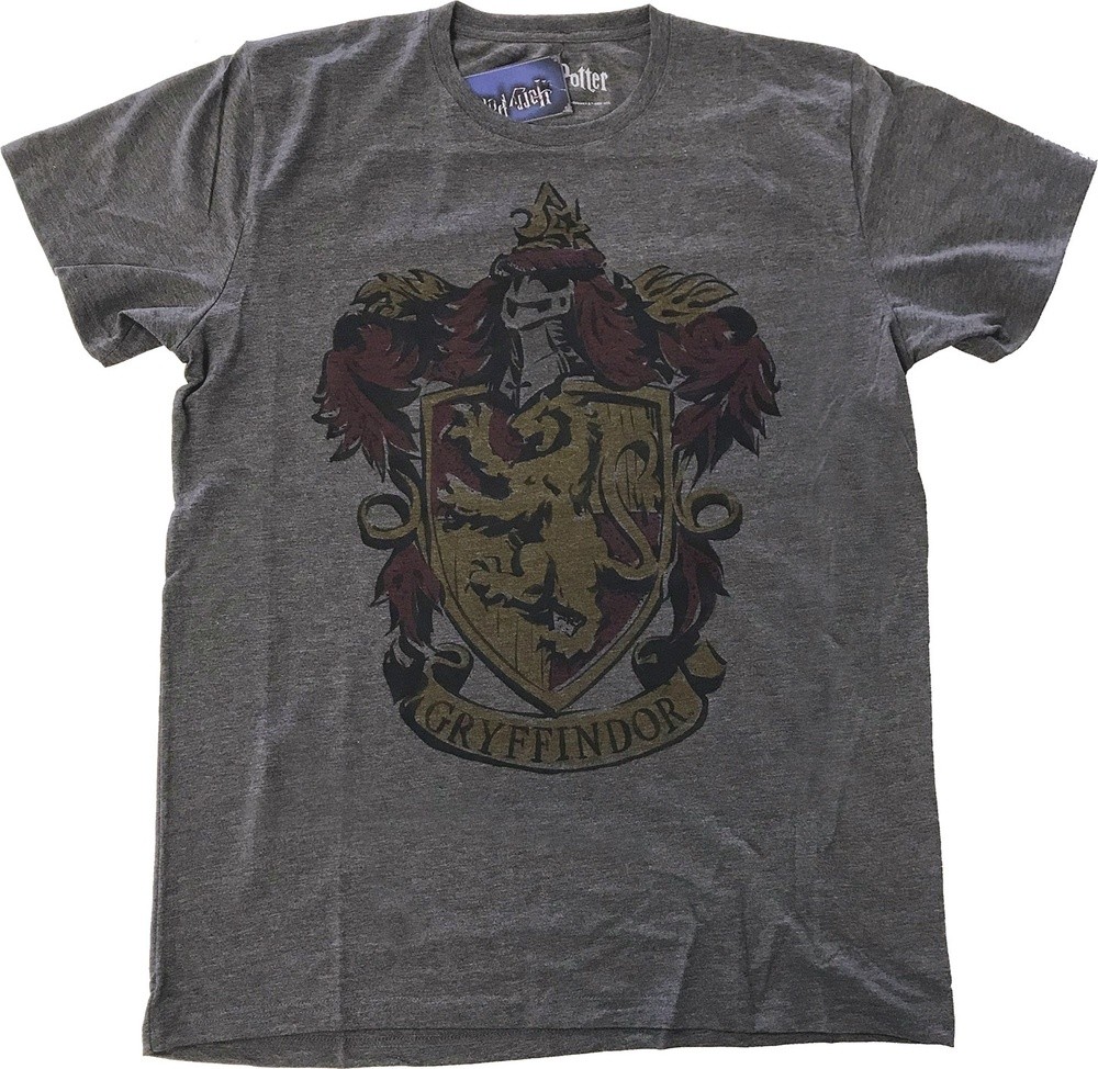 Harry Potter Gryffindor Dyed T-Shirt Dark-Heather - Herren / Unisex