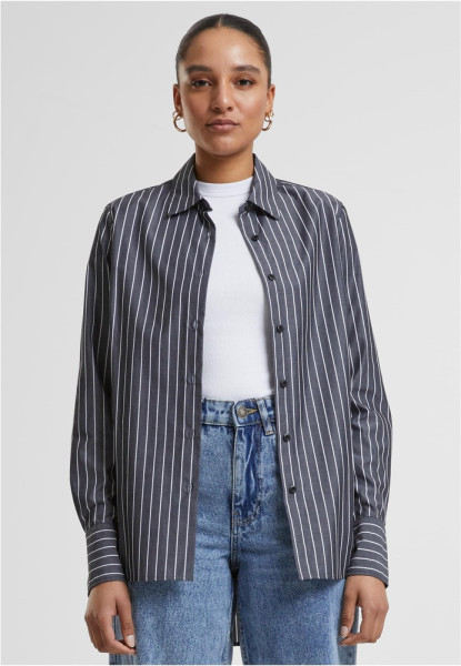 Urban Classics Damen Ladies Striped Blouse TB7064