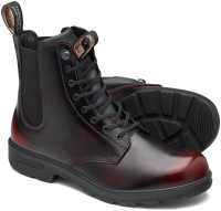 Blundstone Damen Stiefel Boots #2220 Bordeaux Brush Leather (Lace-Up)