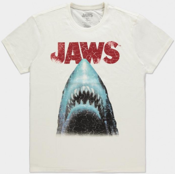 Universal - Jaws Poster - Men's T-Shirt White