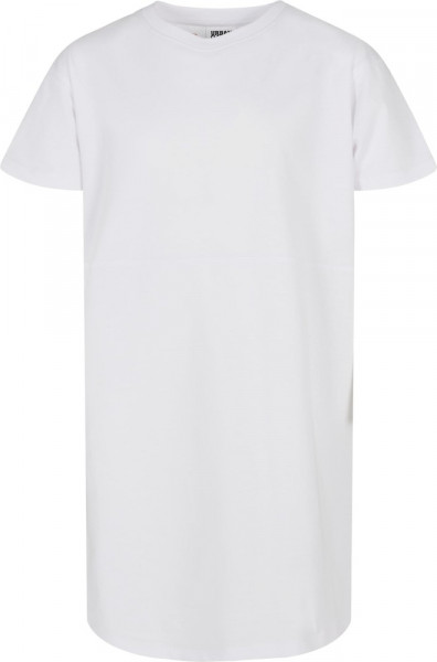 Urban Classics Mädchen Girls Organic Oversized Tee Dress White