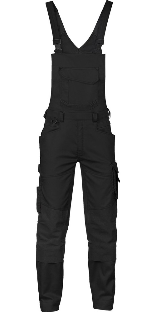 Dassy Arbeitslatzhose mit Stretch und Kniepolstertaschen Tronix PESCO41 Schwarz - Herren / Unisex