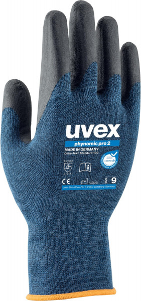 Uvex Schutzhandschuhe Phynomic Pro 2 60064 (60064) 10 Paar