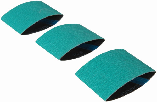 GMC Schleifzubehör Schleifhülsen, 3er-Pckg. Schleifbänder, 80er-Körnung, 3er-Pckg.