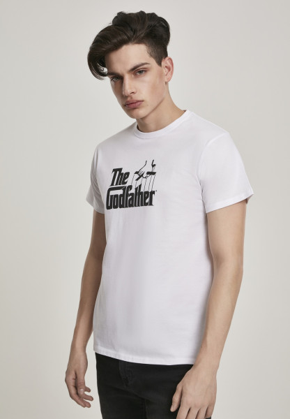 Merchcode T-Shirt Godfather Logo Tee White