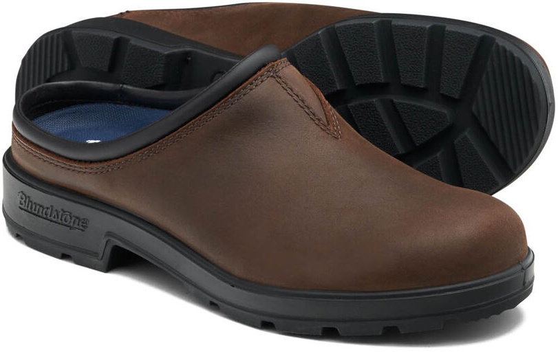 Blundstone Chelsea Boots #2421 Antique Braun Leather (Originals Clogs) - Herren / Unisex