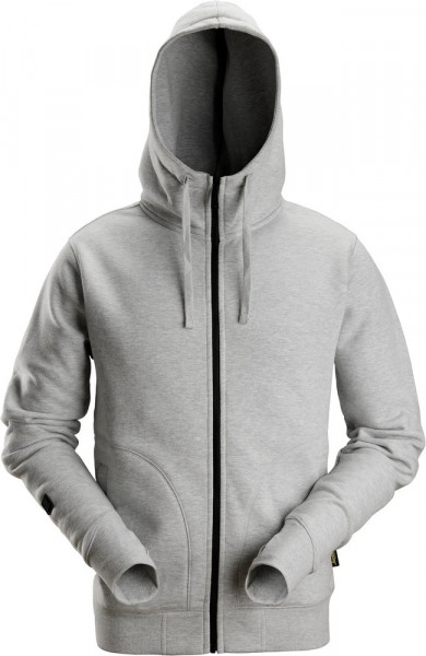 Snickers Workwear AllroundWork Hoodie mit Reißverschluss Grau