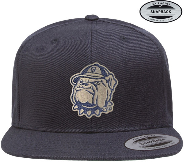 University Of Georgetown Hoyas Big Jack Premium Snapback Cap Navy