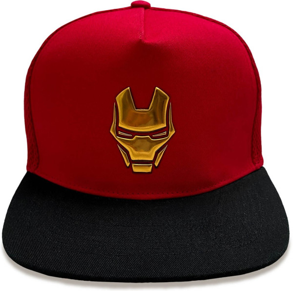 Marvel Comics Iron Man - Face (Snapback Cap) Cap Red