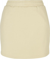 Urban Classics Damen Ladies Organic Terry Mini Skirt Softyellow