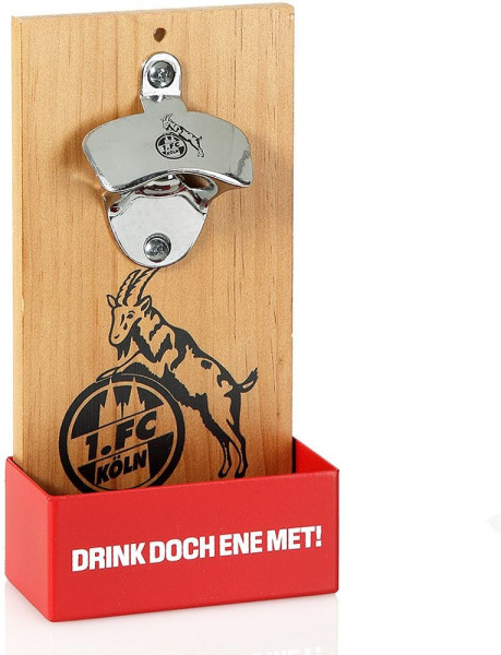 1. FC Köln Wandflaschenöffner Drink Doch Ene Met 4020324