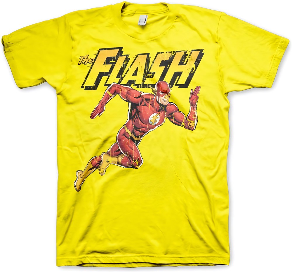The Flash Running T-shirt Gelb - Herren / Unisex