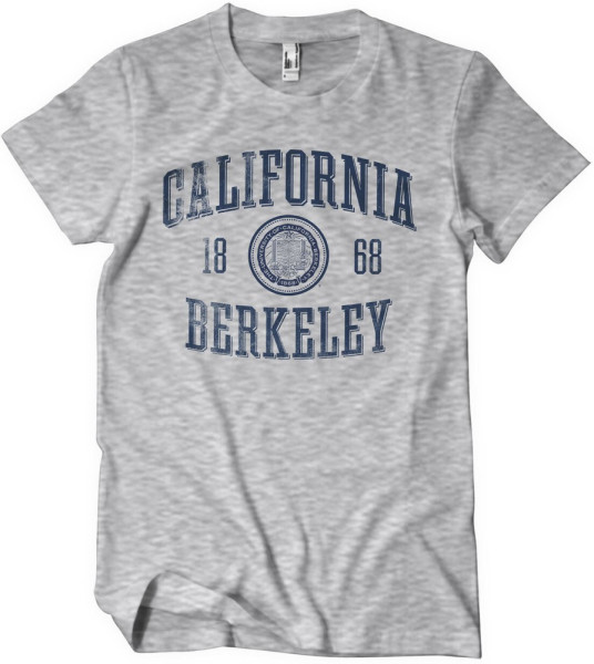 Berkeley University of California Washed Seal T-Shirt Heather-Grey