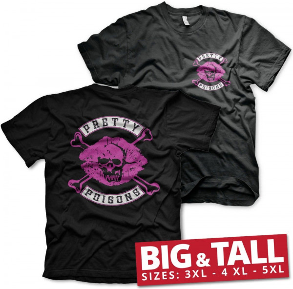 Riverdale Pretty Poisons Big & Tall T-Shirt Black