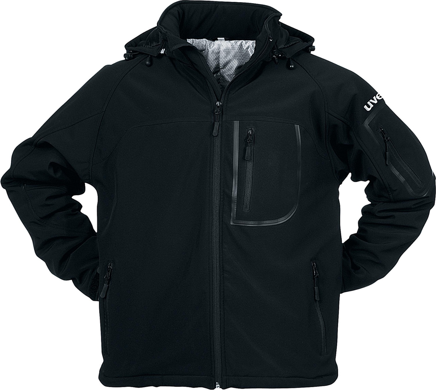 Uvex Softshelljacke Standalone Jacken (Kollektionsneutral) Schwarz (89431) - Herren / Unisex