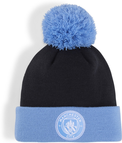 Puma Mid Crown Cuff Beanie MCFC ESS Pom Pom Beanie 025613