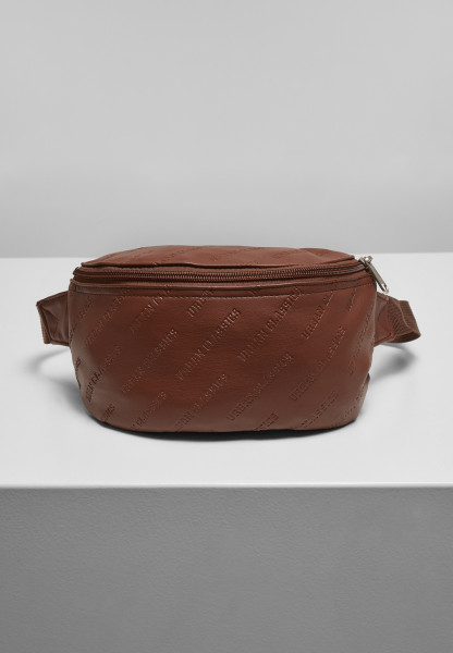 Urban Classics Tasche Leather Imitation Hip Bag Brown