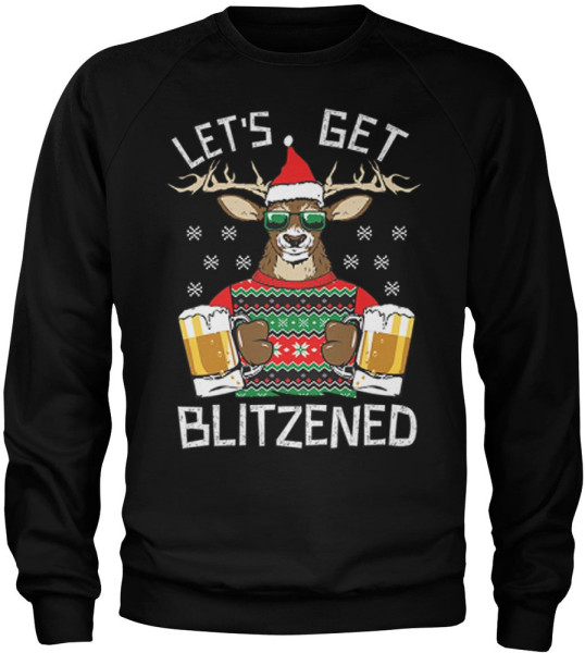 Tokigt Let's Get Blitzened Sweatshirt AB-3-23410-L3