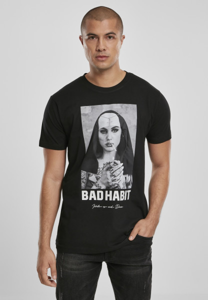 Mister Tee T-Shirt Bad Habit Tee Black