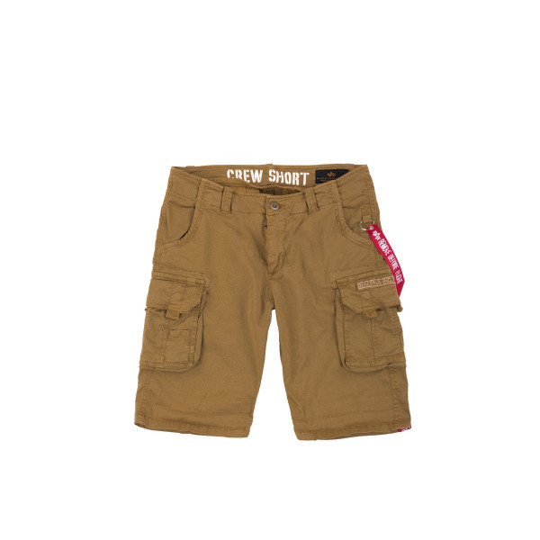 Alpha Industries Crew Short Shorts / Hose Khaki