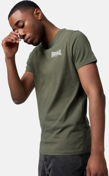 Lonsdale T-Shirt Elmdon T-Shirt schmale Passform