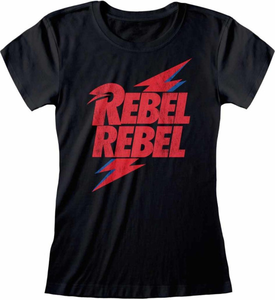 David Bowie - Rebel Rebel (Fitted) T-Shirt