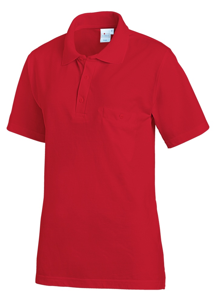 Leiber Polo-Shirt 08/241/02 Rot - Herren / Unisex