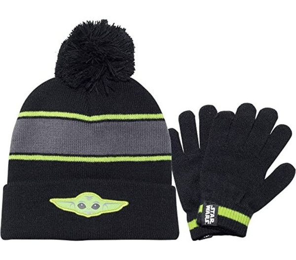 Star Wars - The Child (Kids Beanie and Gloves Set) (no image) Jungen Kinder Mütze Black