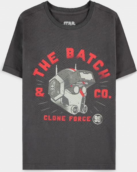 Star Wars: The Bad Batch - Tech - Boys Short Sleeved T-shirt Grey
