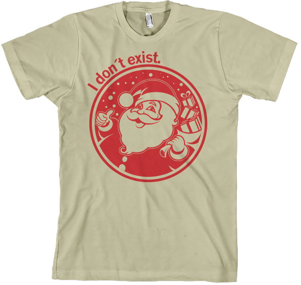 Hybris Santa Don T Exist T-Shirt SH-1-15326-LFH4-2