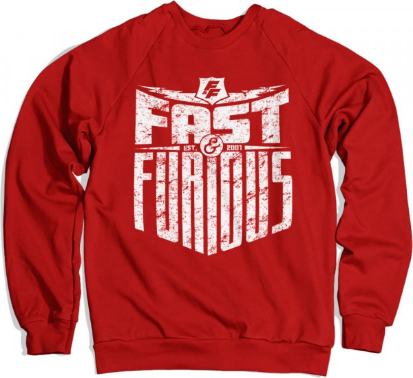 Fast & Furious Est. 2007 Sweatshirt Red