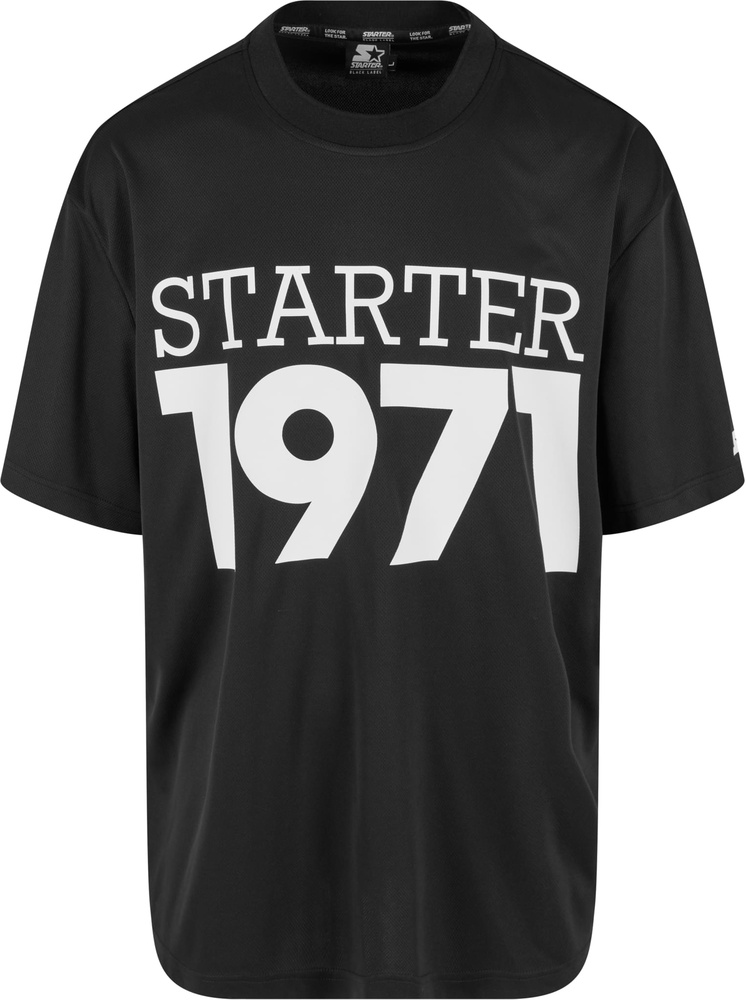 Starter Schwarz Label T-Shirt Starter Train Day Mesh Jersey ST404 - Herren / Unisex