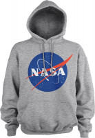 NASA Insignia Hoodie Heather-Grey NASA Insignia Hoodie Heather-Grey