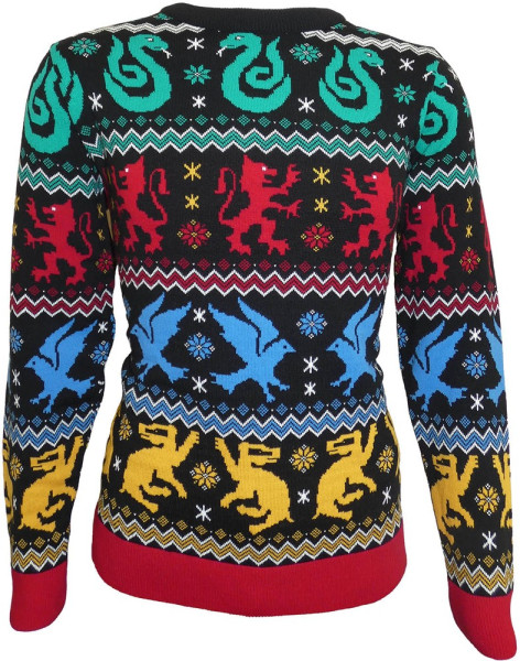 Harry Potter - Houses (Knitted) Sweatshirt Multi Colour