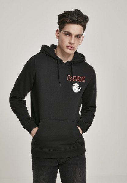 Merchcode Hoodie Popeye Don't Bro Me Hoody Black