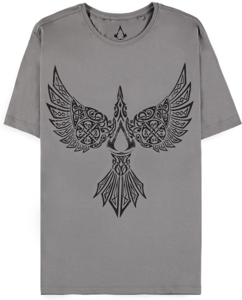 Assassins Creed Valhalla - Sýnin - Men's Short Sleeved T-shirt Grey