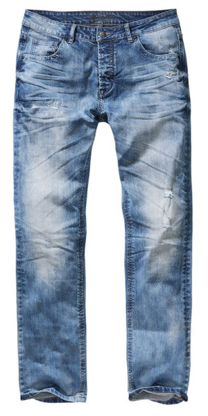 Brandit Hose Will Denim Jeans in Denim Blue
