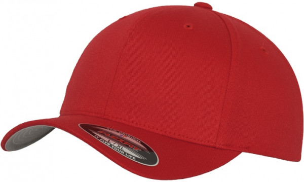 Flexfit Cap Wooly Combed Red