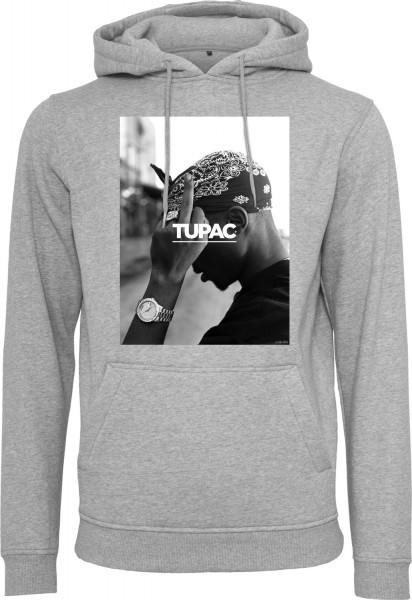 Mister Tee Sweatshirt 2Pac F*Ck The World Hoody Heather Grey