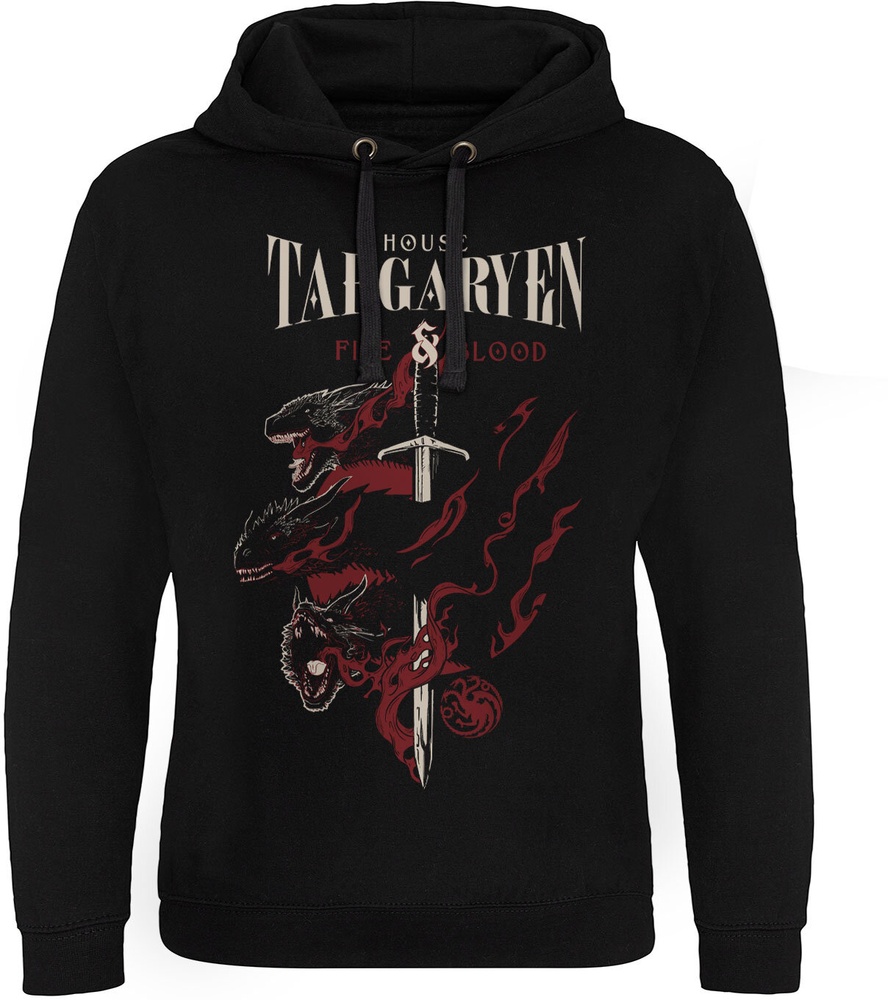 Game of Thrones Hoodie House Targaryen Epic Hoodie WB-37-GOT004-H38-4 - Herren / Unisex