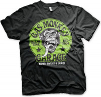 Gas Monkey Garage Green Logo T-Shirt Black