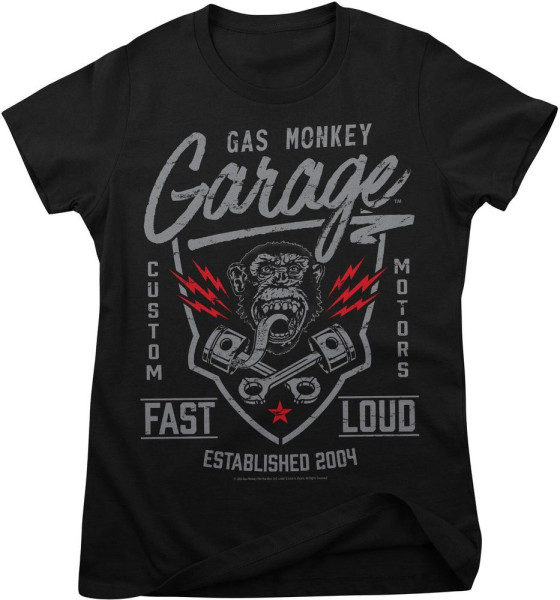 Gas Monkey Garage T-Shirt GmgFast´N Loud Girly Tee GMG-5-GMG012-H93-9
